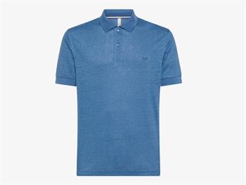 SUN68 POLO LINEN SOLID