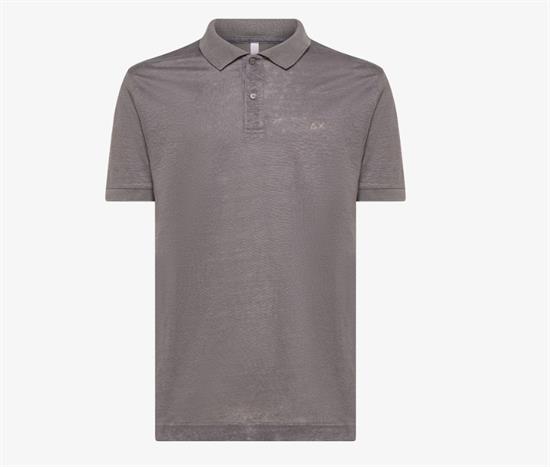 SUN68 POLO LINEN SOLID