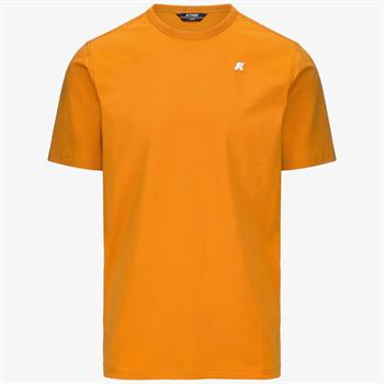 K-WAY T-SHIRT ADAME E24U M30 ORANGE