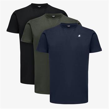 K-WAY T-SHIRT THREE PACK EDWING