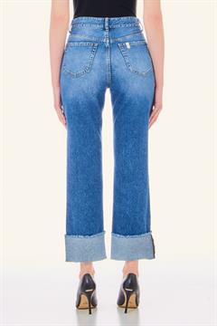 LIU.JO JEANS STRAIGHT RISVOLTO