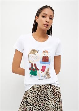 LIU.JO T-SHIRT MODA E23D Q9290