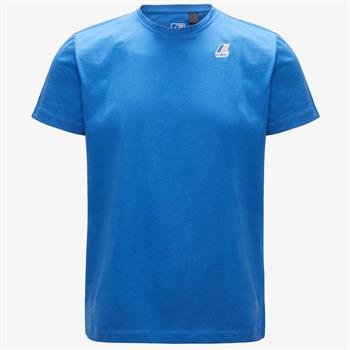 K-WAY T-SHIRT EDOUARD E24U 063 ROYAL