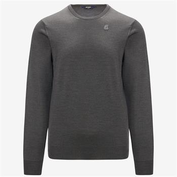 K-WAY MAGLIA SEBASTIEN I24U 48M GRIGIO