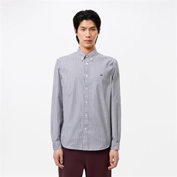 LACOSTE CAMICIA I24U 522 RIGHE BLU