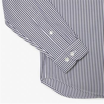 LACOSTE CAMICIA BASTONCINO BLU