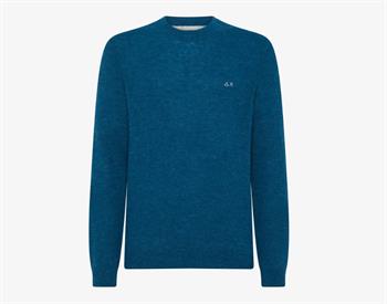 SUN68 MAGLIA ALPACA I24U 83 BLUE